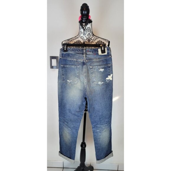 Adriano Goldschmied The Phoebe Bumblebee Women's Vintage High Rise Jean Size 27R - Picture 7 of 14